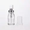 10ml Spray para Olhos Marrom Transparente Frasco de Vidro Vazio Marrom Transparente 10ml Spray de Baioneta Ciclodextrina Frasco de Vidro