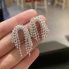 Pendientes de Fuegos Artificiales de Bola de Plata Retro Estilo Hong Kong 2024 Nuevo Lujo Accesible Pendientes Personalizados de Gama Alta Pendientes Elegantes Exquisitos