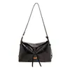 Bolsa Tote Grande Capacidade Transfronteiriça, Nova Bolsa de Ombro Feminina, Estilo Relaxado, Textura Fashion, Bolsa Transversal Versátil e Estilosa