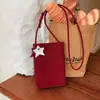 Bolso bandolera para teléfono de mujer 2026 nuevo de primavera-verano de moda nicho bolso de hombro para el trabajo y los desplazamientos bolso tipo cubo