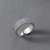 Anillo Vintage Chiba para Hombre Marca de Moda Estilo Frío High Street Popular en Internet Anillo para Dedo de Comida Anillo Único Simple Combinable Anillo Abierto