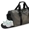 Bolsa de Fitness Unisex 2026, Bolsa de Viaje, Impermeable con Separación Seca y Húmeda, Equipaje de Mano para Entrenamiento, Bolsa Deportiva de Gran Capacidad para Distancias Cortas