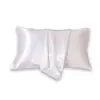 En stock Funda de almohada Sardina Comercio transfronterizo Color sólido Seda Funda de almohada funda de almohada Funda de almohada tipo sobre