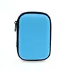 Bolsa para Auriculares al por Mayor Bolsa para Cámara Eva Caja Ccd Cable de Datos Bolsa para Auriculares Caja de Almacenamiento para Auriculares Bolsa con Cremallera de Pu Portátil