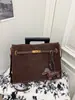 Bolsa Tote Fosca Casual Retrô para Mulheres 2025 Nova Grande Capacidade High-End para Trabalho Ombro Axila Bolsa Platina