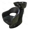 Cama de Lavado Semi-Reclinable al por Mayor para Salón de Belleza, Cama para Salón de Belleza, Cama de Enjuague, Silla de Lavado de Cabello Sentada