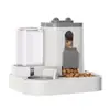 Alimentador Popular para Mascotas Transfronterizo, Bebedero y Comedero Automático para Gatos, Comedero Integrado de Gran Capacidad para Perros