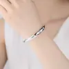 Pulsera de trébol plata de ley 999 doble bu pulsera de plata para mujer venta caliente regalo para novia regalo de vacaciones