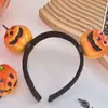 Diadema de Halloween Divertida para Fotos de Eventos Disfraz Accesorios de Cosplay Diadema de Flor Luminosa Pin Lateral Joyería para la Cabeza