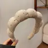 Faixa de Cabeça do Fabricante Faz o Rosto Parecer Menor, Grampo de Cabelo Twist Estrelado, Estilo de Moda Europeu e Americano, Acessório de Cabelo para Lavar o Rosto para Mulheres, Emagrecimento e Domando Fios Soltos