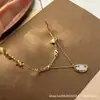 Collar Metálico Vintage Estilo Americano con Colgante de Máscara de Personalidad Única, Cadena para Clavícula de Doble Capa y Juego de Pulsera