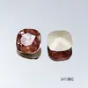 Diamante para Nail Art Dongzhou Autêntico 10mm Quadrado Gordo Fundo Pontiagudo Diamante para Joias DIY Acessórios Diamante de Vidro Colorido Revestido Brilhante Lote