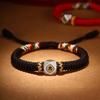Pulseira Nó de Diamante pulseira do zodíaco doze pulseira Buda do nascimento corda de cinco cores ano de nascimento masculino e feminino Tigre corda vermelha presente de casal