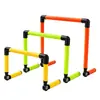 Cones de treino de futebol, pequenos cones, cones de salto de futebol, suportes para cones de futebol, pequenos cones dobráveis, equipamentos de treino de futebol