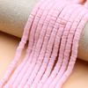 Cuerda de cerámica suave monocromática cuentas espaciadoras redondas de 6 mm pulsera collar accesorios de joyería cuentas de cerámica suave cuentas sueltas estilo bohemio