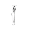 Cuchillo, Tenedor, Cuchara, Cucharilla de Té de Acero Inoxidable 304, Cuchara para Postre Doméstica, Vajilla de Estilo Occidental para Hotel, Cuchara para Sopa de Alta Calidad