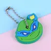 Cubiertas Protectoras para Llaves Mezcladas Aleatoriamente, Divertidas Cubiertas Protectoras de Animales de Dibujos Animados de Goma Suave de PVC para Llaves, Pequeños Regalos