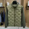 Jaqueta de Penas Leve Fashion com Gola Alta para o Inverno de 2026 Masculina Nova Versátil Cor Sólida 90% Penas de Pato Roupa Exterior