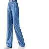 Pantalones de Pierna Ancha de Mezclilla Tencel para Mujer Verano 2024 Delgados Frescos Versión Estrecha Sueltos Casuales Estilo Nuevo Pantalones de Pierna Recta