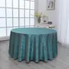 Toalha de mesa redonda para mesa de jantar espessada toalha de mesa redonda grande de hotel tecido toalha de mesa redonda para banquete de restaurante toalha de mesa de jantar de restaurante toalha de mesa de restaurante