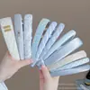 Diadema retorcida fresca y elegante, de lujo ligero para mujer, adecuada para el uso diario en primavera y verano, diadema de ala ancha, dulce accesorio para el cabello estilo coreano