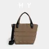 Nueva Moda Simple Bolsa de Algodón Portátil de Gran Capacidad para Mujer Bolso Tote de Viaje al Trabajo Bolso de Hombro Único Cruzado