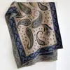 Bufanda Jacquard Clásica Nueva Otoño/Invierno 2026 para Mujer, Chal Cortavientos Paisley, Calentador de Cuello Grueso Cálido de Cachemira Sintética