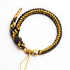 2024 Año del Dragón estilo étnico nuevo negro Cuerda escama de Dragón Dorado tejida a mano pulsera de cuerda roja para año de nacimiento para hombres y mujeres