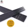 Palillos de Hotel Estilo Japonés al por Mayor Aleación Antideslizantes Resistentes al Moho Resistentes a Altas Temperaturas Alambre Retorcido Punta Afilada Juego de 10 Pares Palillos de Vajilla