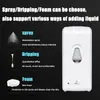 Dispensador de Jabón en Spray por Inducción, Seguro Sanitario sin Contacto, Máquina Eléctrica Inteligente para Higienizar Manos Montada en Pared para el Hogar