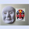 Gancho de indentação sem gancho DIY grafite pintado à mão maquiagem facial da Ópera de Pequim base branca máscara de flocado fabricantes enviar cor da corda fotos