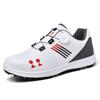 Novos sapatos de golfe leves e antiderrapantes para homens e mulheres, primavera e outono, para uso externo, sapatos casuais esportivos para casais, tamanhos grandes