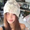 Chapéu Turbante Elegante de Renda Rosa Estilo Coreano para Mulheres, Touca de Malha Fina Respirável de Verão, Chapéu Slouchy Versátil da Moda