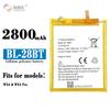 Adecuado para Teléfono Móvil Tecno Transsion Wx4/Wx4 Pro Batería Bl-28Bt Batería Nueva 2800Mah Venta al por Mayor