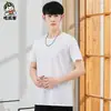Nueva camiseta de primavera y verano 2021 para hombre, sudadera juvenil, color liso, camiseta básica, cuello redondo, manga corta, camiseta para hombre al por mayor