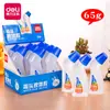 Pegamento Líquido Deli 7312 con Punta Curva 65ml Manualidades Estudiantiles Clase de Manualidades DIY Pegamento Transparente Suministros de Oficina Venta al por Mayor