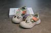 Sapatos Infantis Sandálias Masculinas Verão 2025 Novo Vazado Sola Macia Sapatos Infantis de Malha Única Sapatos Esportivos Leves e Respiráveis para Meninos