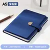 2025 Nuevo Estilo Bloc de Notas con Textura de Grano Hebilla Cuaderno de Alto Valor A5 Libro de Registro para Reuniones de Oficina