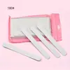 Lixa de Unha com Núcleo de Aço Inoxidável Manicure Folha de Lixa Substituível Tira de Lixa Descartável Tira de Polimento para Manicure Lixa Modeladora