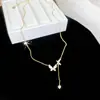 Colar Coração Geométrico com Zircônia Banhado a Ouro 18k Real Corrente de Clavícula Exquisita Versátil Acessório de Pescoço da Moda de Luxo Leve