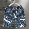Nuevos Shorts de Verano para Hombre, de Seda Helada de Secado Rápido, Marca de Tendencia Estampados, Shorts Casuales Holgados para Playa, Shorts de Longitud Media para Usar al Aire Libre