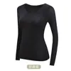Ropa interior térmica Bose para mujer auto-calentable temperatura constante ropa para belleza de la piel ultra-delgada alta elasticidad ropa tipo máscara muscular ropa de otoño pantalones de otoño