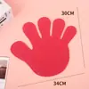 Guantes de Cheerleading Eva Transfronterizos en Stock, Guantes de Esponja para Juegos de Adivinanzas, DIY para Conciertos, Personalizables con Impresión de Logo