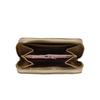 Billetera personalizada en forma de corazón bordada estilo coreano linda para damas, simple y portátil, con múltiples ranuras para tarjetas y cierre de cremallera, para comercio exterior transfronterizo