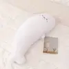 Juguete de peluche de foca de seda de hielo, almohada para dormir, almohada de cama, muñeca súper suave, cojín de siesta de seda de hielo, estilo lindo