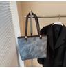 Bolsa Feminina de Comércio Exterior 2025 Nova Chegada Grande Capacidade Bolsa para Aula de Estudante Bolsa para Pais Versátil Portátil Bolsa Tote Bolsa de Ombro