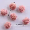 Concha Sintética de Vieira Prensada en Polvo Grande, Mediana y Pequeña Cuentas Sueltas para Joyería Accesorios Multicolor Opcional DIY Cuentas Hechas a Mano