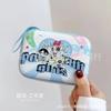 Bolsa de armazenamento para carregador, fone de ouvido, cabo de dados, caixa de armazenamento portátil, fofo, desenho animado, mini câmera, ccd, caixa de acabamento