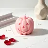 Velas aromáticas personalizadas de calabaza y fantasma para Halloween, una decoración casera creativa para la temporada festiva y un regalo de Halloween