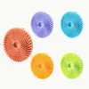 Cepillo de Baño de Silicona Más Vendido Transfronterizo, Cepillo de Baño Exfoliante Corporal para Limpieza y Masaje, Ventosa para Champú y Baño de Bebé